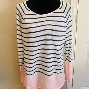 Lightweight striped Old Navy sweater XL
